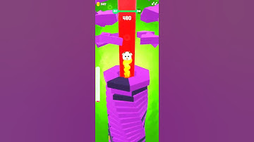 Drop Stack Ball Game Level 247 - short video - More Gaming