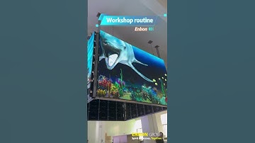 Workshop routine #ledscreen #enbon #metaverse