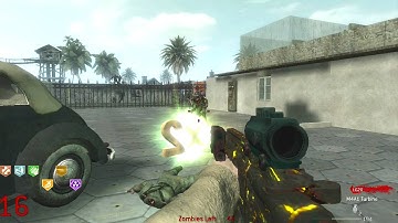 CoD WaW: Custom Zombie Map Training Second Attempt SOLO (Part 3) (PC) ᴴᴰ