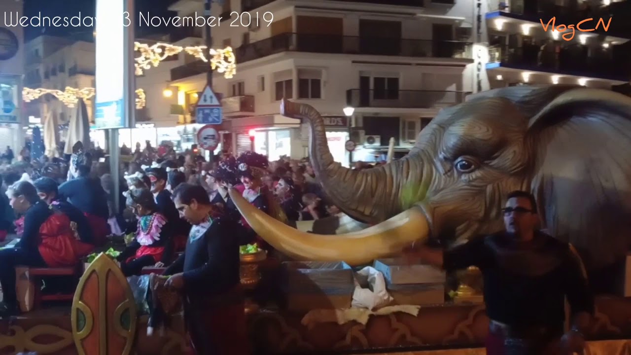 Benidorm Fiesta Patronales Float Parade 13 November 2019 YouTube Benidorm Fiesta Patronales Float Parade 13 November 2019 YouTube