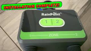 RainPoint SMART - 2-Zone WiFi/Bluetooth Water Timer - TOP IRRIGATION SYSTEM - FULL TEST******