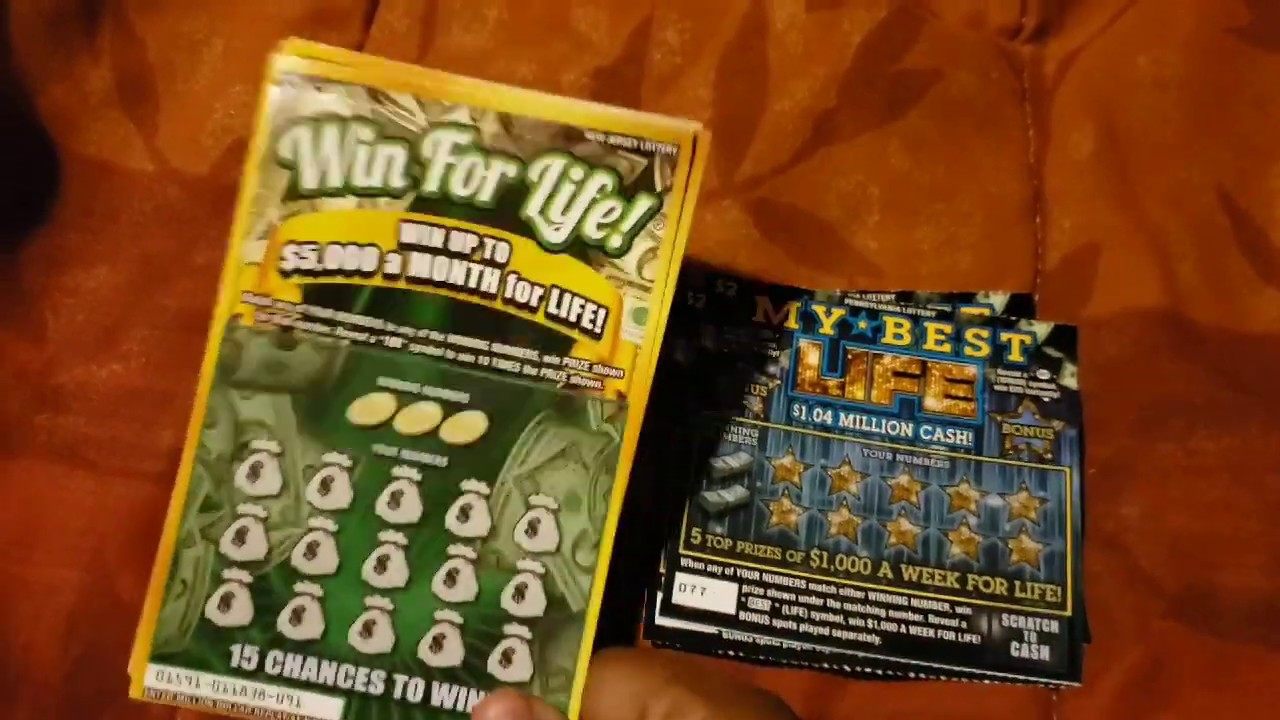 Win For Life Scratch Off Tickets 2019 YouTube