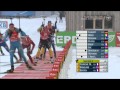 Biathlon Massenstart der Männer in Ruhpolding 2013