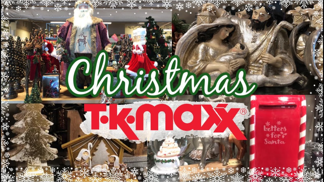 Christmas at TK Maxx / TJ Maxx Christmas decor 2022 YouTube