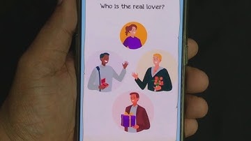 Braindom 2 Riddle Level 162 Who is the real lover? Detailed Solution Walkthrough