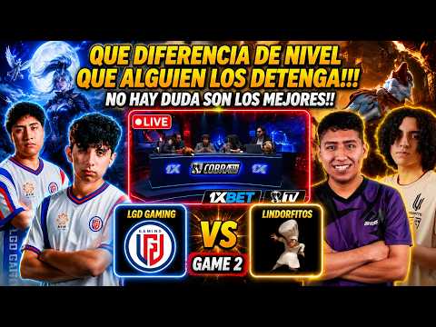 😲BENJAZ  OBLIGA A MANDY A CASTEAR😲 LGD GAMING vs LINDORFITOS BO3[GAME 2] -THE INTERNATIONAL 2026 SA