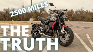 2500 Miles on my Triumph Trident 660 - Honest Long-Term Review!