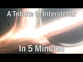A Tribute to Interstellar in 5 Minutes