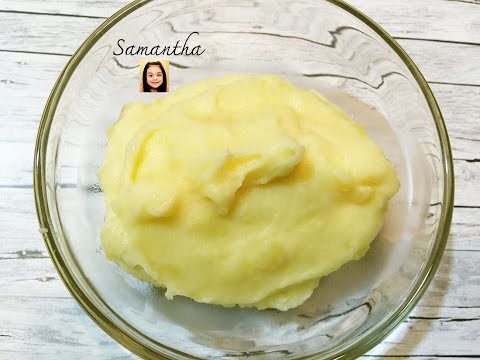 สูตรและวิธีทำมันบดหอมๆและอร่อยๆ - Mashed Potato Recipe