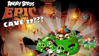 Conceito da Caverna 27: Selva Primitiva no Angry Birds Epic (Pig Friends)