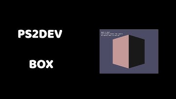 Box PS2GL - PlayStation 2 Development