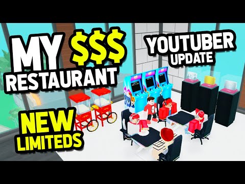 Youtuber Update In Roblox My Restaurant New Limiteds Sell For So Much Money Youtube - sale youtubers tycoon roblox