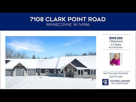 7108 CLARK POINT Road, Winneconne, WI home video tour