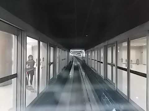 인천공항 셔틀트레인 제1여객터미널~탑승동 주행영상