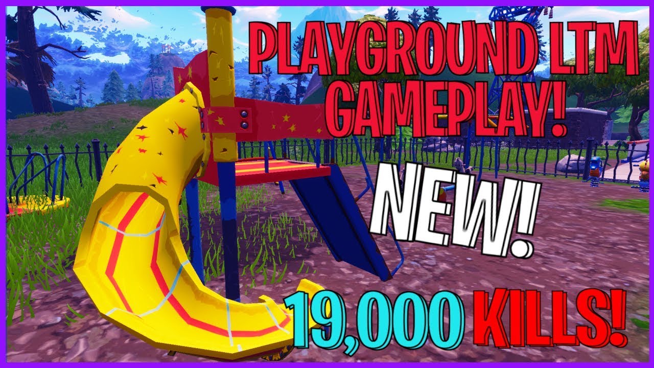 *NEW* PLAYGROUND LTM GAMEPLAY UPDATE! UNLIMITED MATERIALS, LLAMAS AND LIVES - YouTube