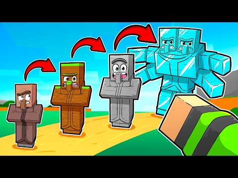 ENTREI na CIVILIZAÇÃO dos VILLAGERS no Minecraft!