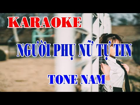 Người Phụ Nữ Tự Tin  Karaoke || Trần Tâm