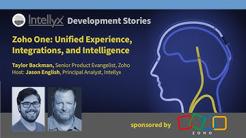 ZohoOne Release - Taylor Backman on Intellyx