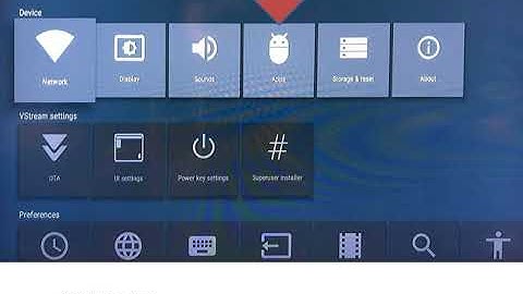 How to uninstall apps from a android box
