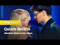 Abraham mateo  ana mena  quiero decirte feliz 2023