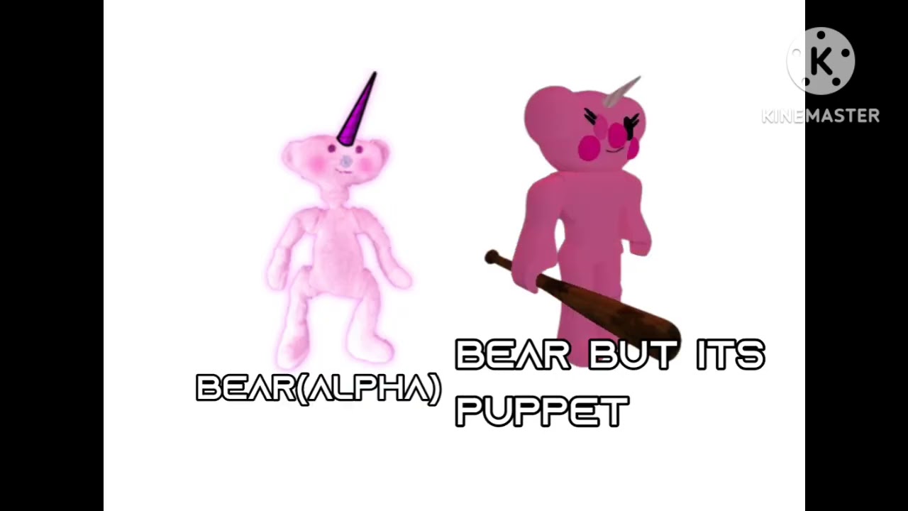 Bear*,Bear(alpha) vs Bear fangames(Comparison) Part 2: Bear but its Puppet edition