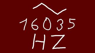 16035 hz triangle