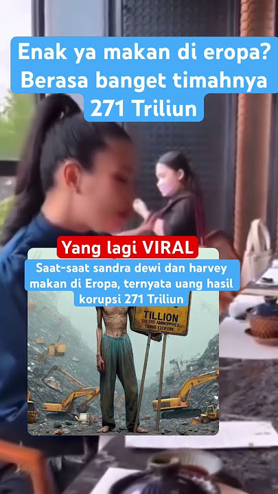 Saat-saat Sandra Dewi Makan Di Eropa Bersama Harvey #statuswhatsapp #storywaterbaru #statuswa