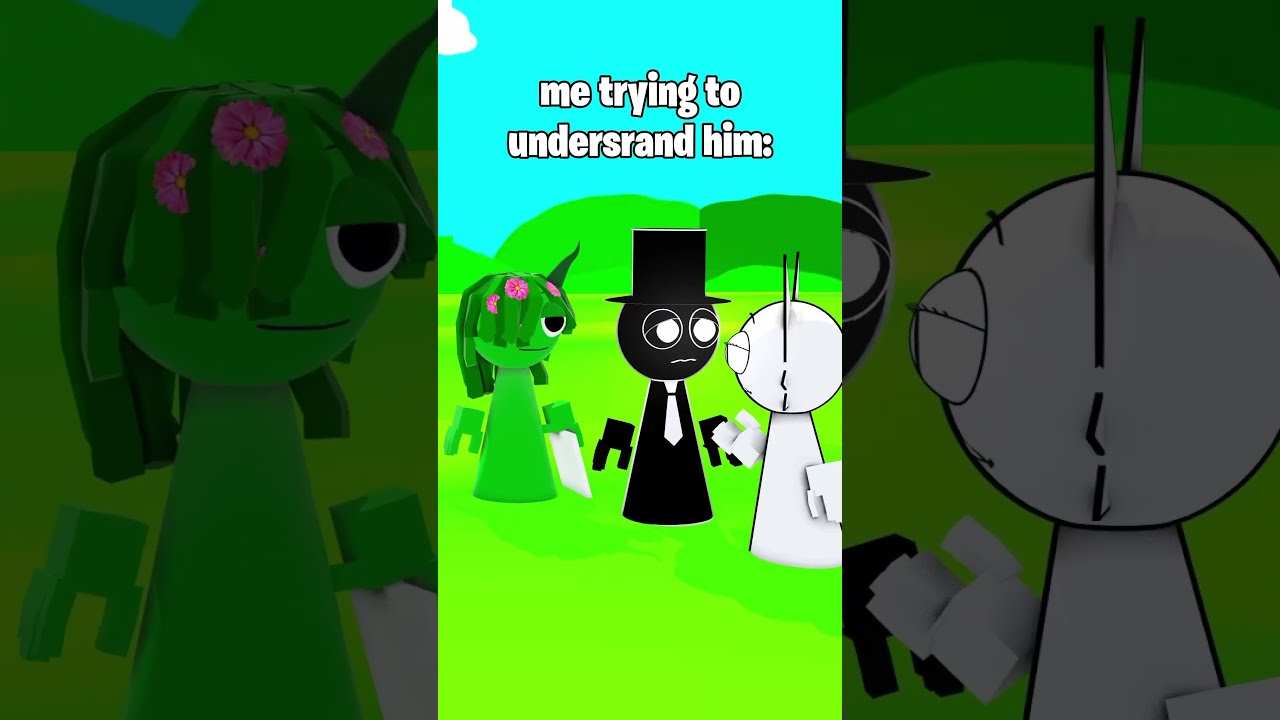 Incredibox Sprunki Stuttering Meme Animation
