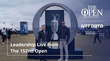 Exclusive Interview at The Open with CEO of NTT DATA Group and CEO of NTT DATA, Inc.