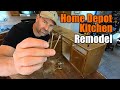 Home depot kitchen remodel  day 1  the handyman