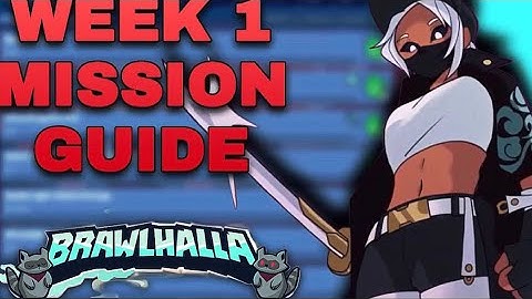 BRAWLHALLA BATTLE PASS SEASON 12 WEEK 1 MISSION GUIDE CATCH GADGETS THROWN BY OPPONENTS 