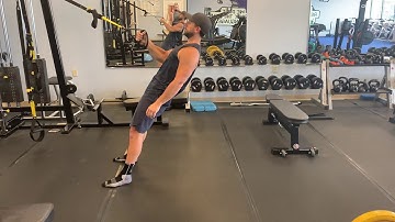 2 up, 1 Back Eccentric TRX Row