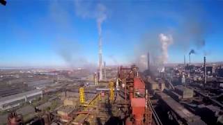 С высоты Доменной печи Arcelormittal Темиртау