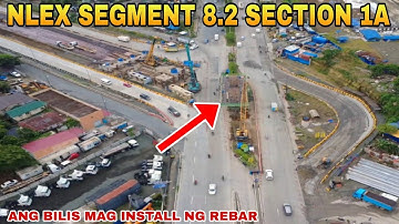 ANG BILIS MAG INSTALL NG REBAR/NLEX SEGMENT 8.2 SECTION 1A PROJECT UPDATE 