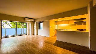 【高級マンション】窓から緑を望む高級感のあるお部屋。三菱地所の手掛ける分譲マンション。「ザ・パークハウス文京千石一丁目」