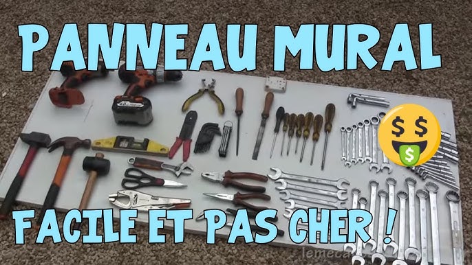 Créer facilement un panneau d'outillage pour son atelier – L'Atelier de  Chris