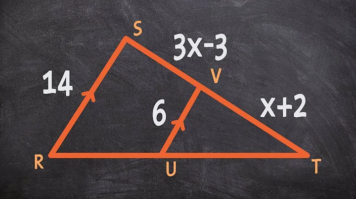 Using similar triangles to find the measure of x