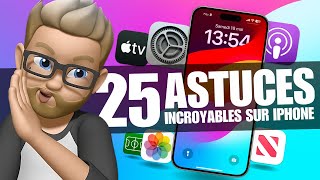 iPhone : 25 astuces incroyables à faire MAINTENANT !