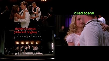 Keep Holding On (Deleted Scenes Comparision) — Glee 10 Years