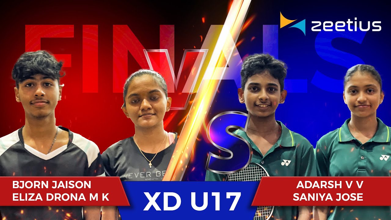 FINALS - MIXED DOUBLES U17 - KERALA STATE JUNIOR RANKING BADMINTON ...