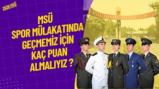 Msü Spor Testi̇nden Geçmek İçi̇n Kaç Puan Almaliyim? 2026 Msü