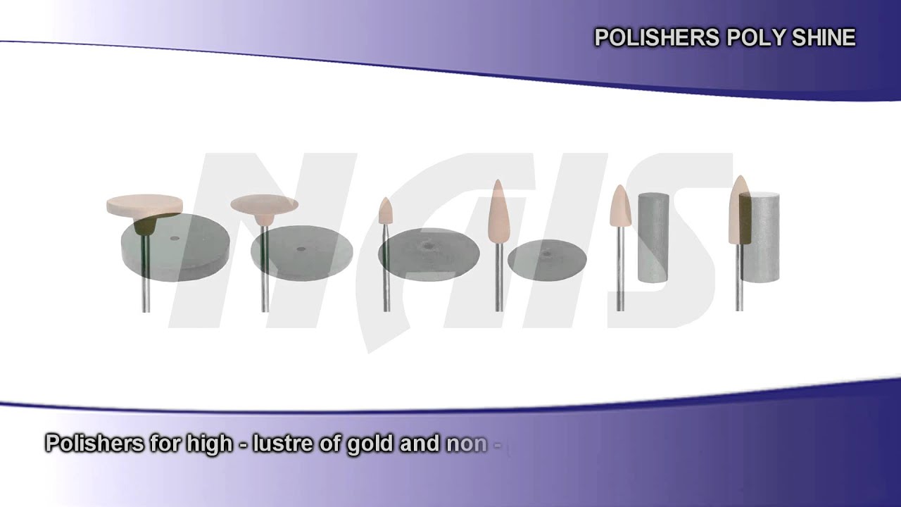 Amalgam and Gold Polishers , Polishers POLY shine, Composite Finishing Polishers