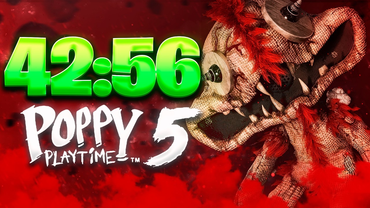 SPEEDRUN POPPY PLAYTIME 5 en 42 MINUTOS / proacventure