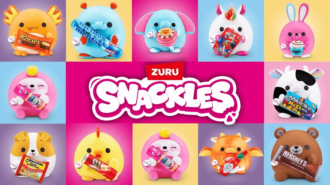 Zuru Snackles Plushies 