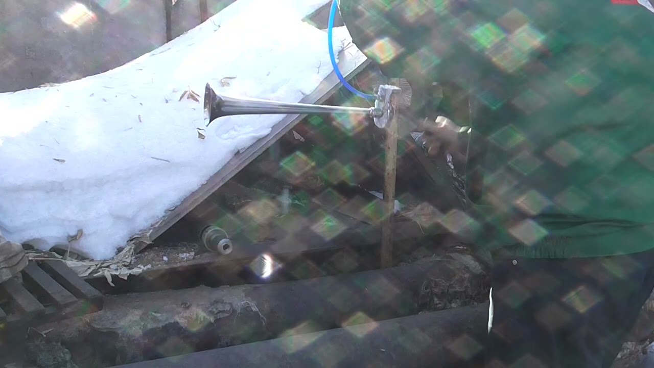 Звучание классического свистка и классического тифона