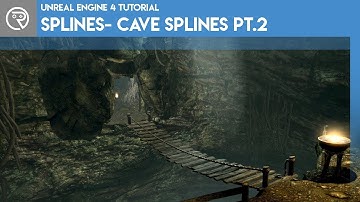 Unreal Engine 4 Tutorial - Splines - Cave Splines Pt.2