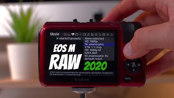 Canon EOS M RAW | Beste Magic Lantern-instellingen voor RAW-video [juli 2020]
