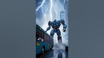 Wait—Is That a Transformer?! #shorts #transformers #bus #robot