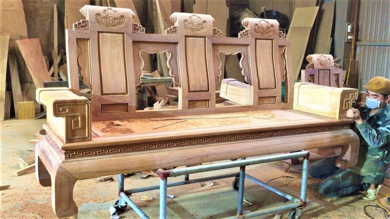 Full Project Woodworking Luxury Furniture Make A King 
