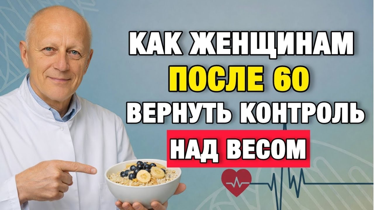 3 изменения, из-за которых вес уходит после 60 без диет
